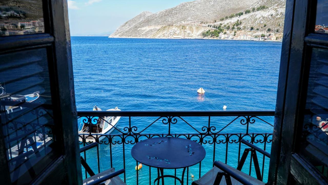 Moschos Mansion Villa Đảo Sými Ngoại thất bức ảnh
