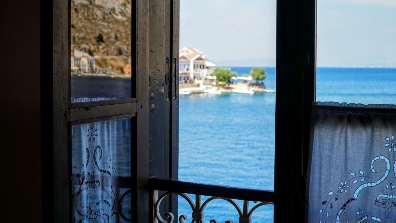Moschos Mansion Villa Đảo Sými Ngoại thất bức ảnh